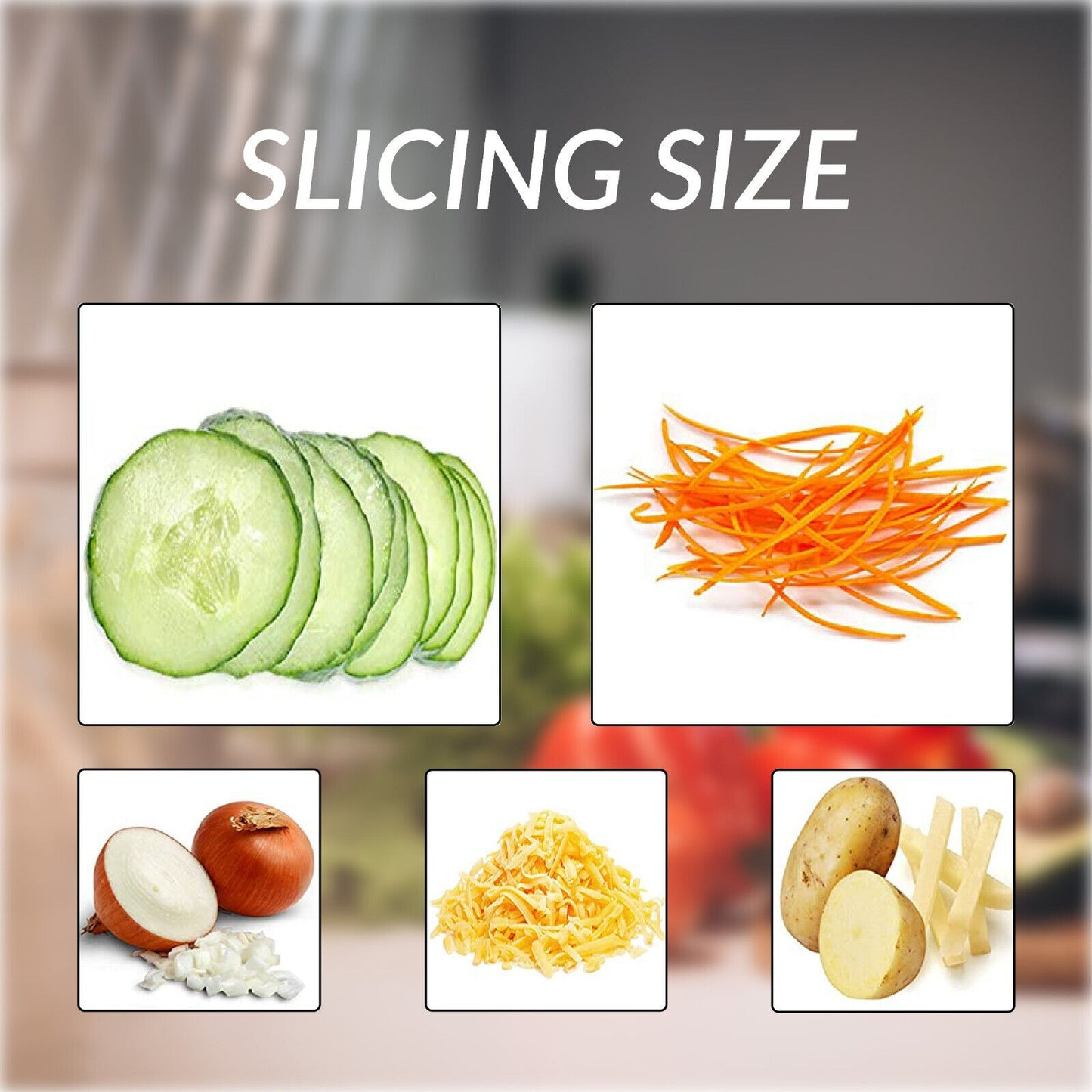 12 in 1 Vegetable Spirilizer Chopper Slicer Grater with Container
