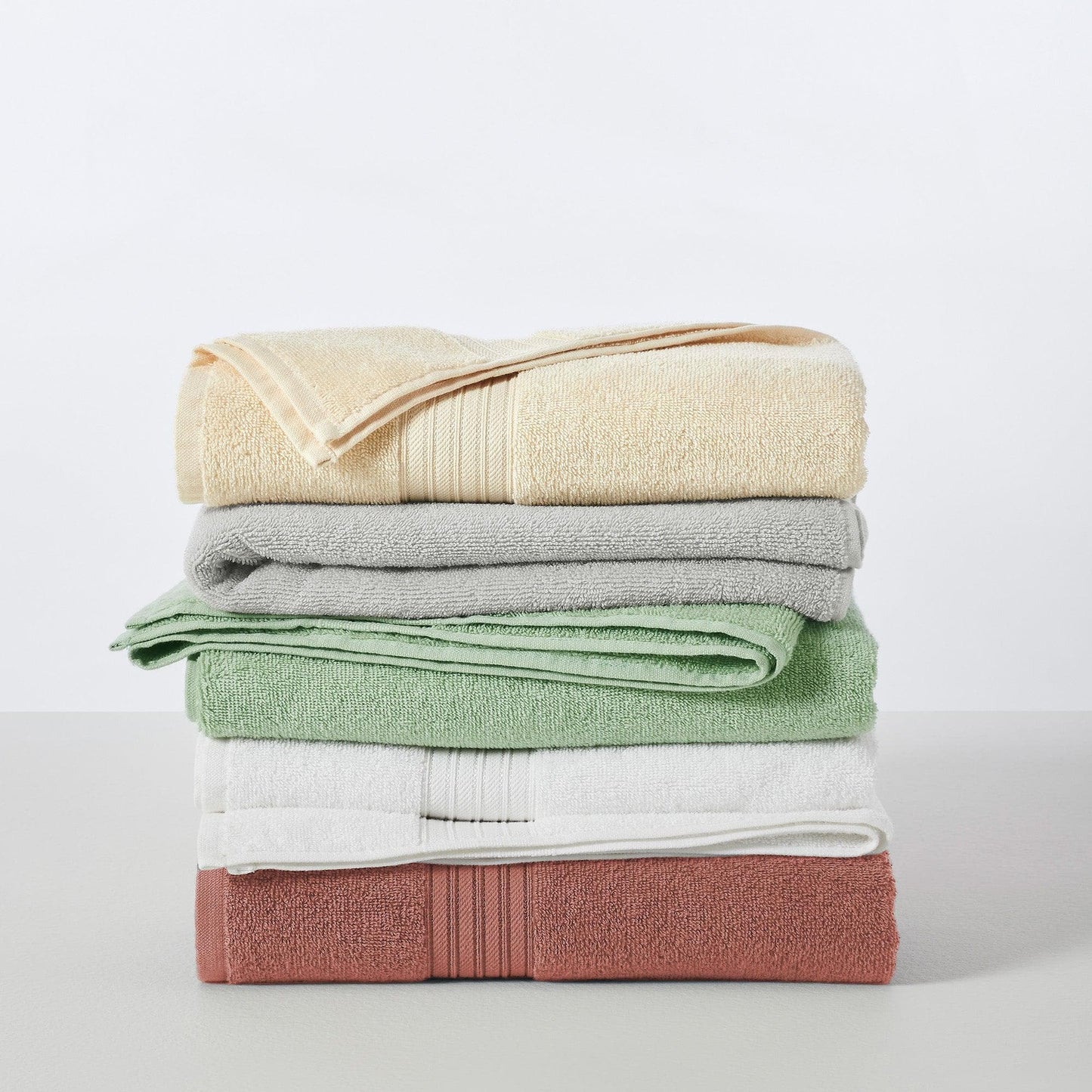 Cotton Terry Bath Towel Set - Cooper Collection