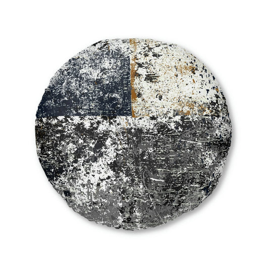 Meditation and Comfort Floor Pillow GREY BLUE | Minimal by Queennoble