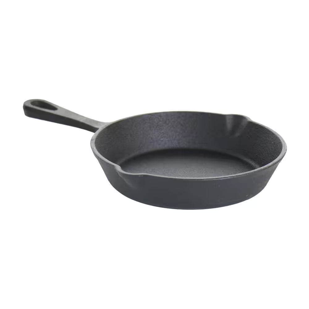 Pre-Seasoned 3-Piece Cast Iron Skillet Set