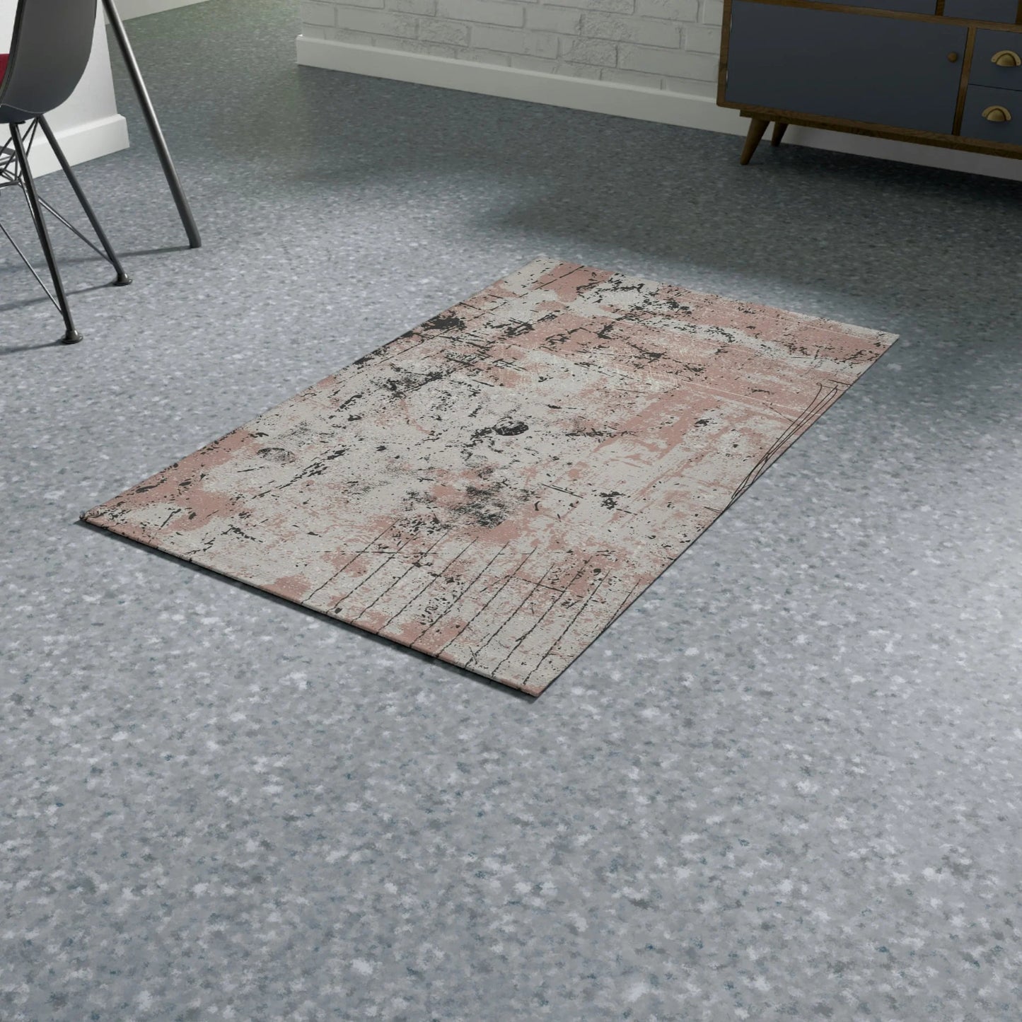 Area Rug Meditation Rectangular Multipurpose PALE - Minimal by QN