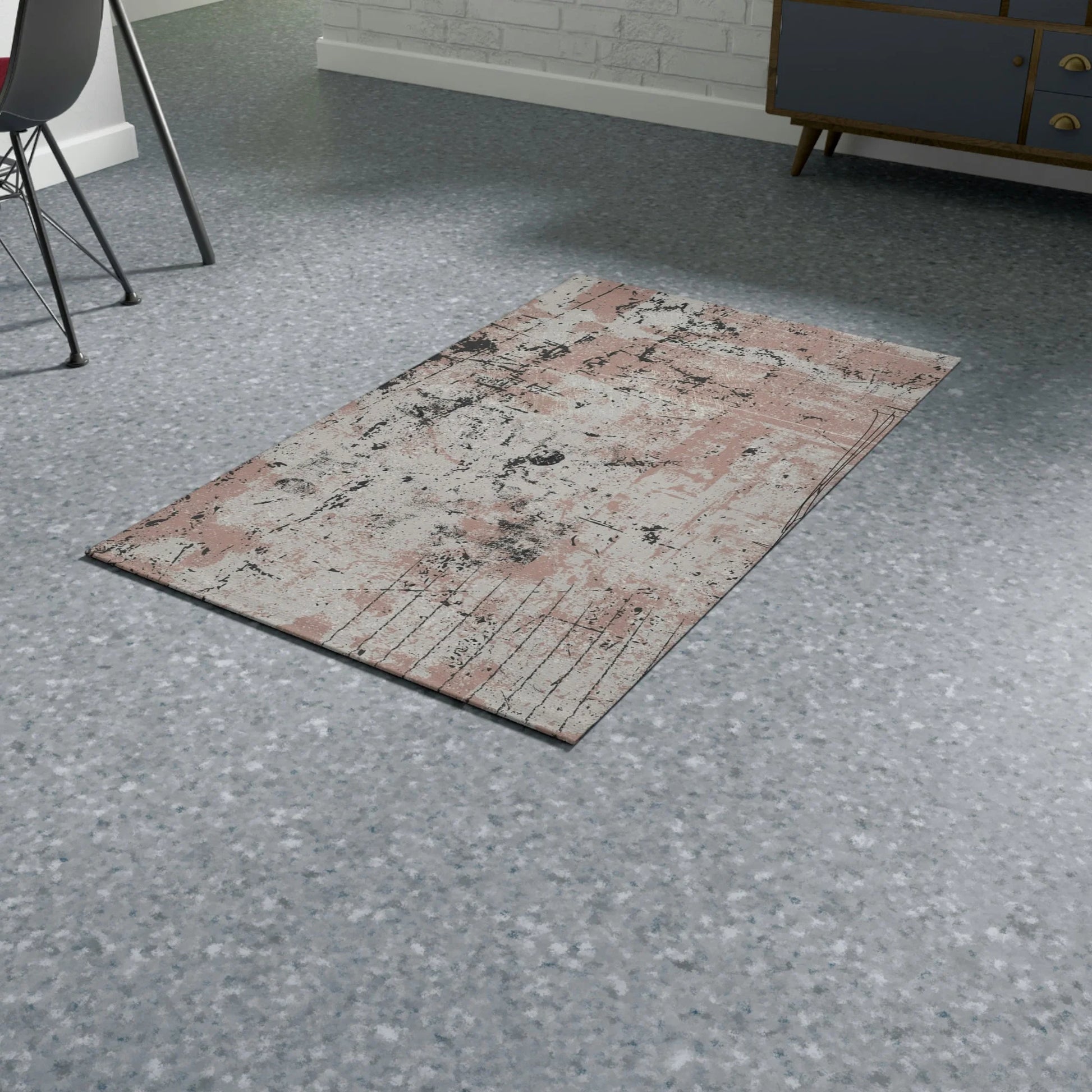 Area Rug Meditation Rectangular Multipurpose PALE - Minimal by QN