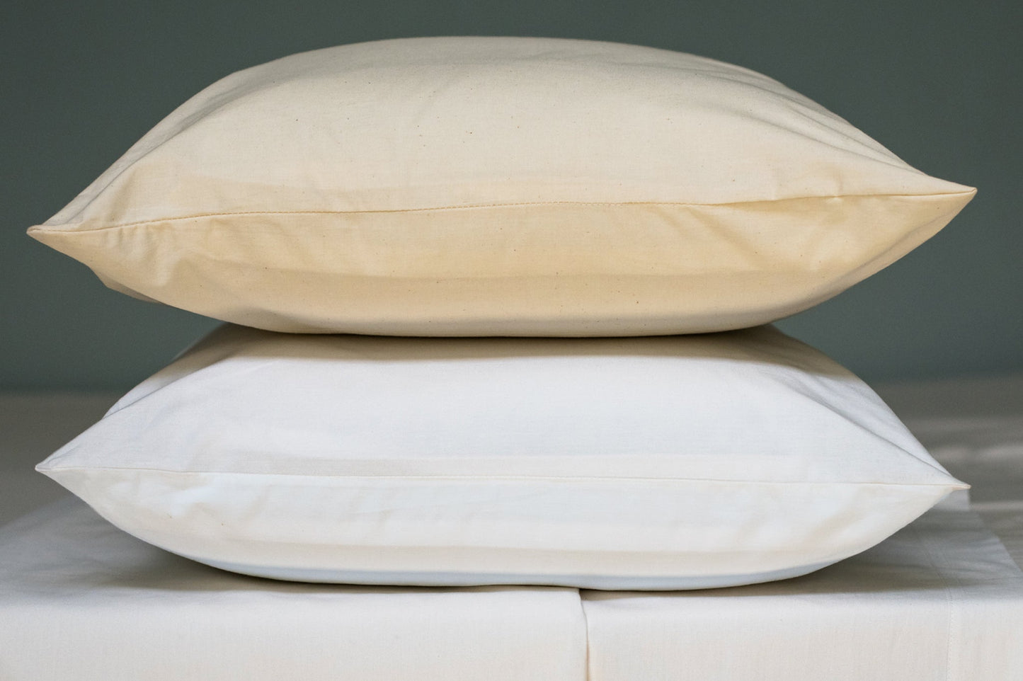 Natural Cotton Bed Pillowcases