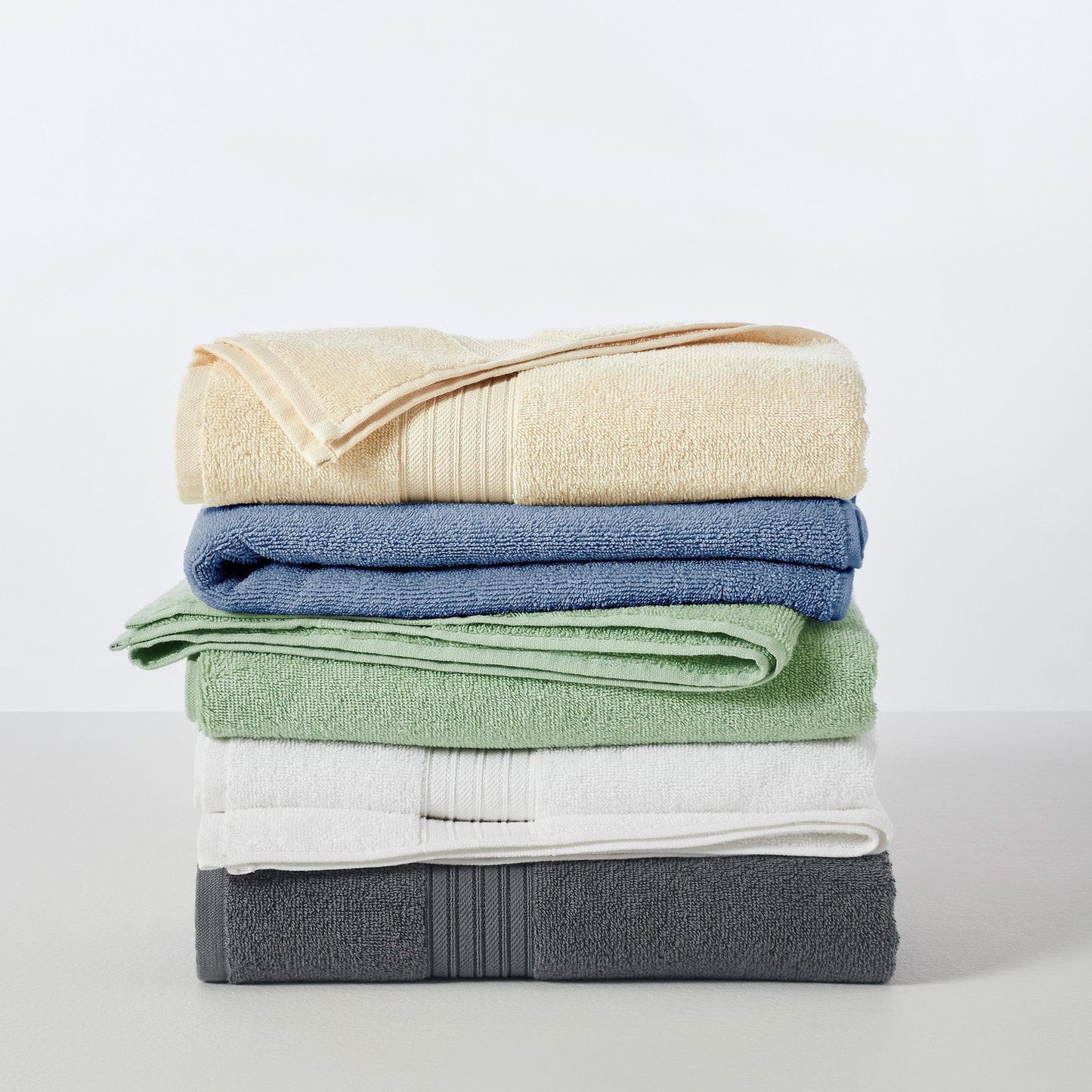 Cotton Terry Bath Towel Set - Cooper Collection