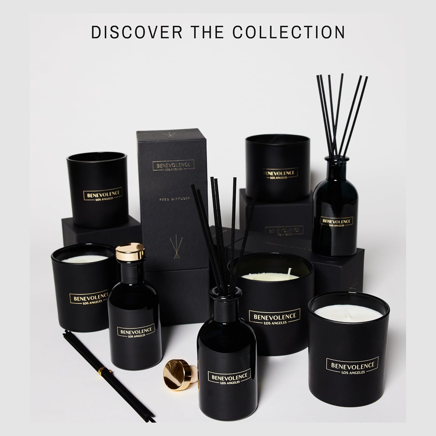 Reed Diffusers for Home, Rose & Sandalwood Relaxing Fragrance | Aromatherapy Reed Diffuser Sticks with Gift Box, Scented Sticks for Bathroom | Home Décor