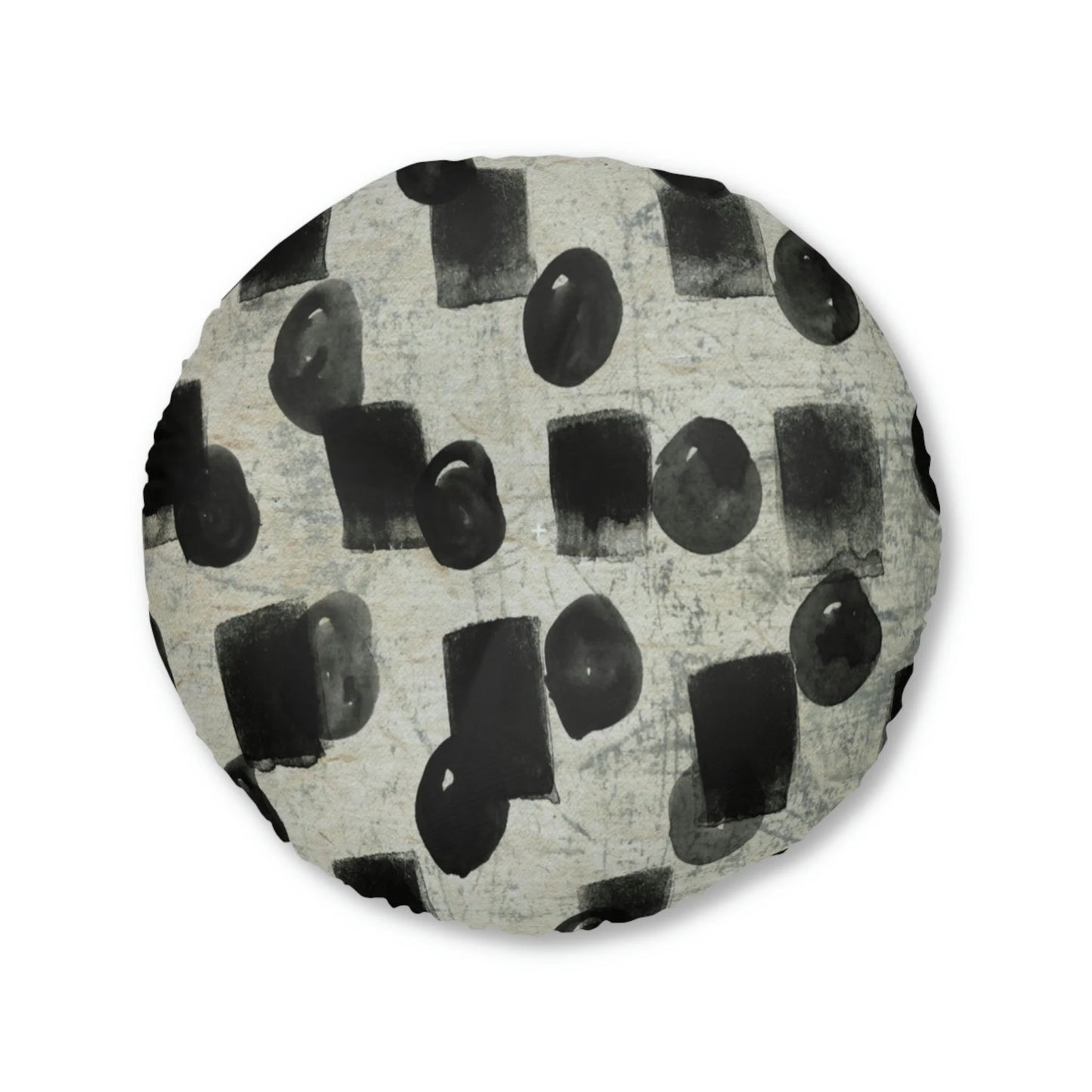 Meditation and Comfort Floor Pillow DOTS| Minimal by Queennoble