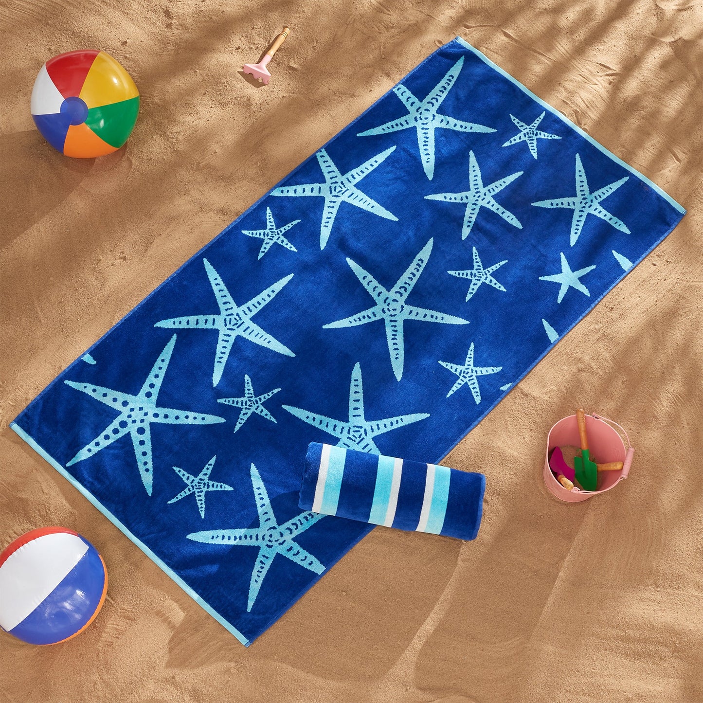 Cotton Velour Beach Towel - Maui Collection