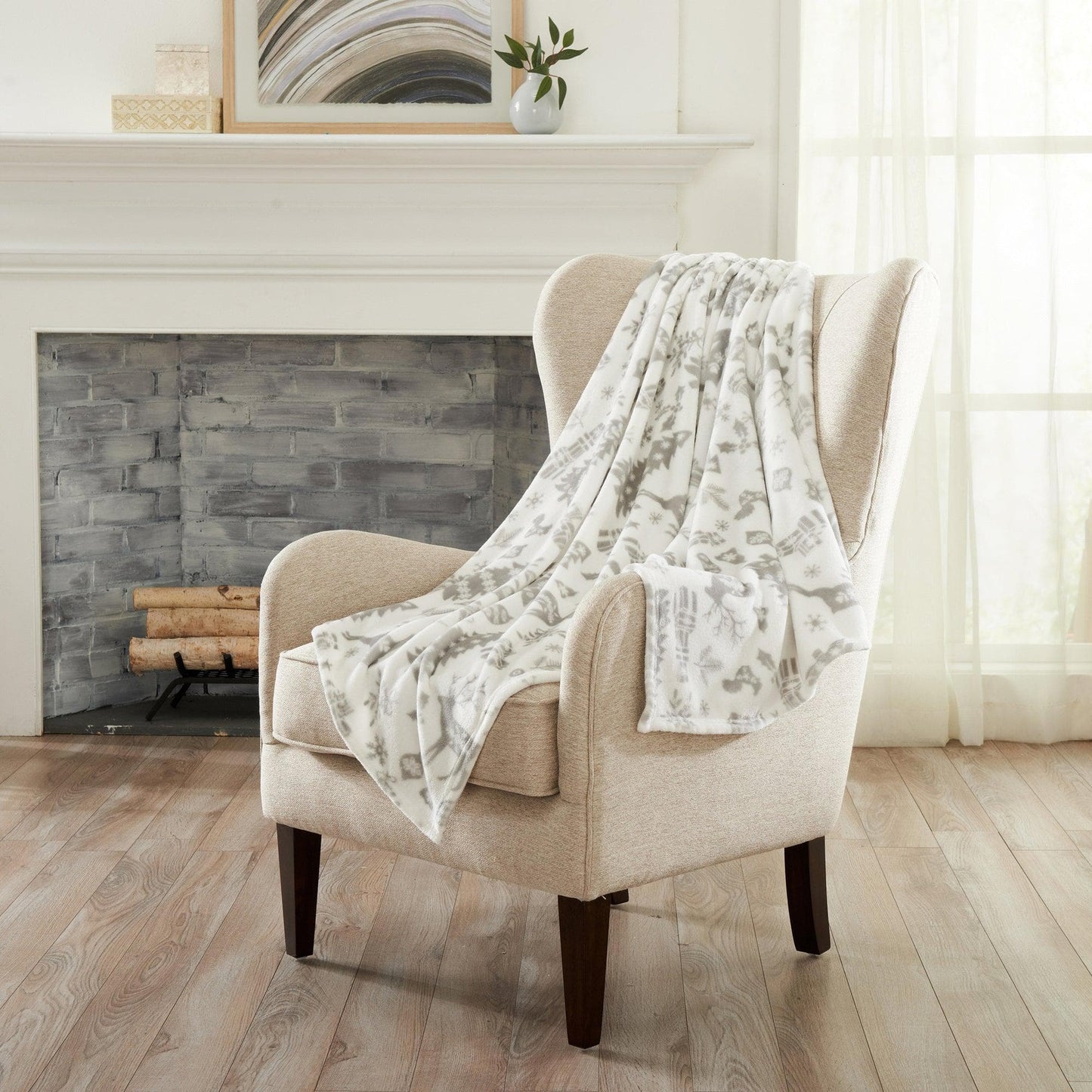 Velvet Throw Blanket - Pearl Collection