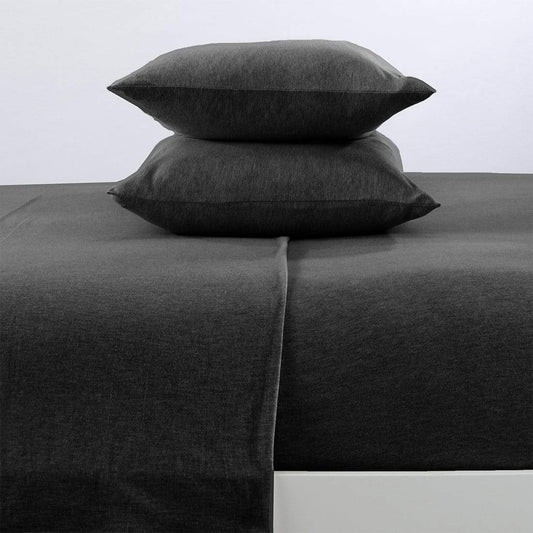 4-Piece Flannel Jersey Sheet - Cozy Flex Collection