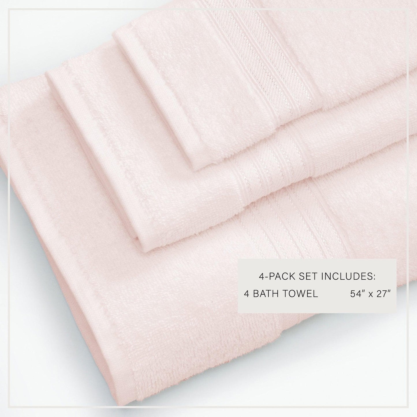 Cotton Terry Bath Towel Set - Cooper Collection
