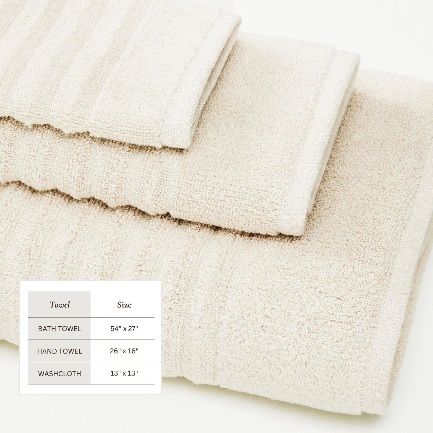 Luxury Cotton Towels - Karina Collection