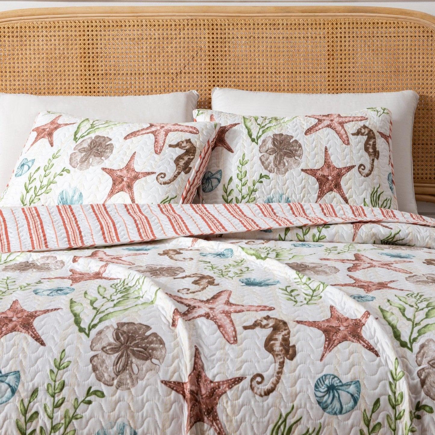 Castaway Coastal Quilt Set