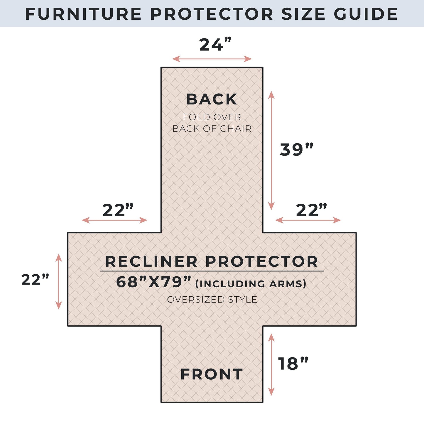 Reversible Furniture Protector - Elenor Collection