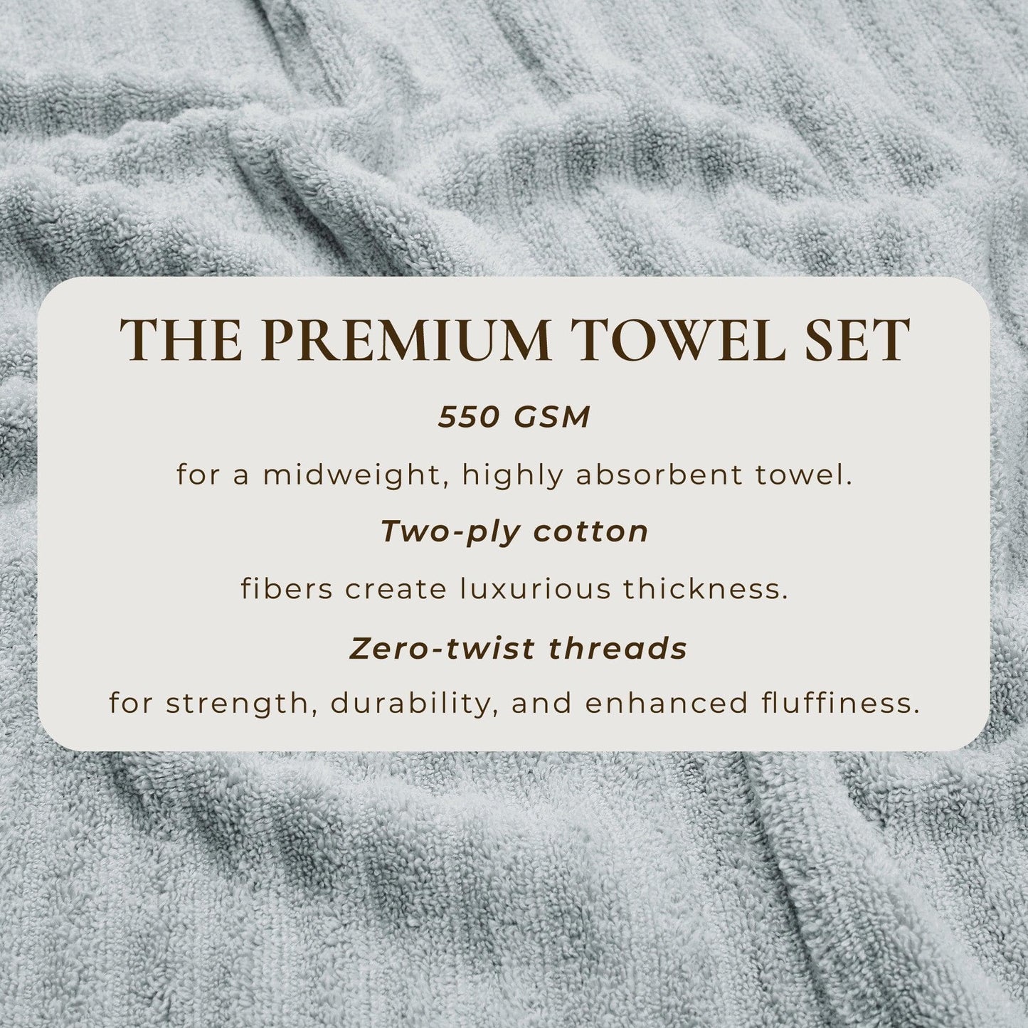 Luxury Cotton Towels - Karina Collection