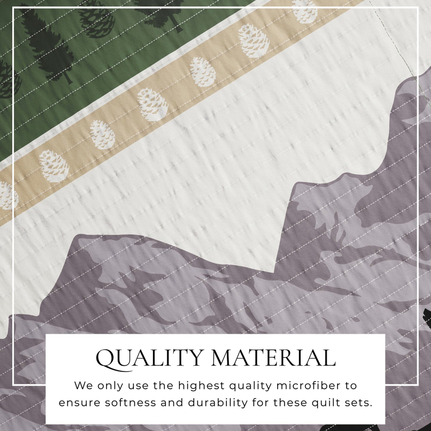 3-Piece Lodge Quilt - Salt Creek Collection