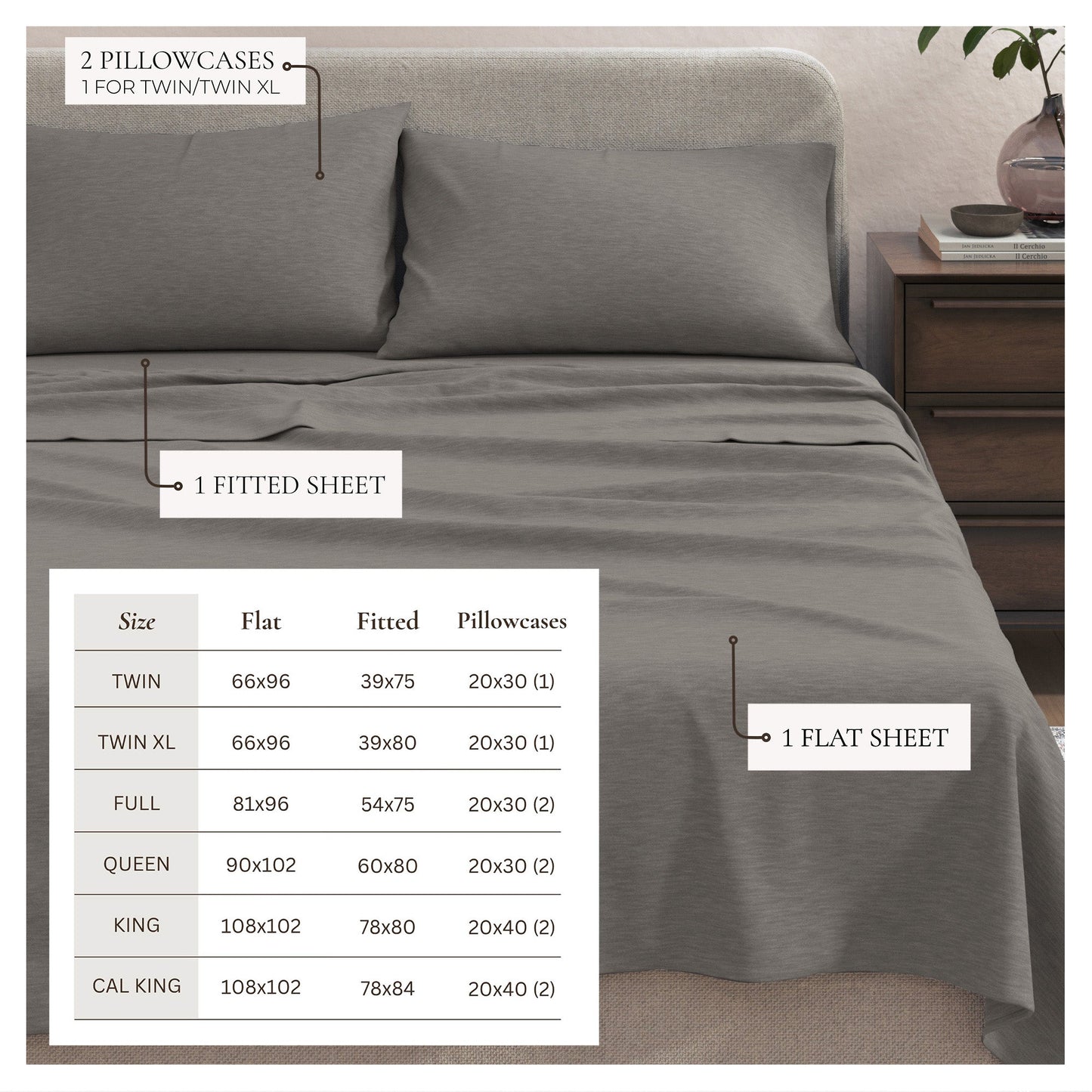 4-Piece Jersey Sheet - Carmen Collection