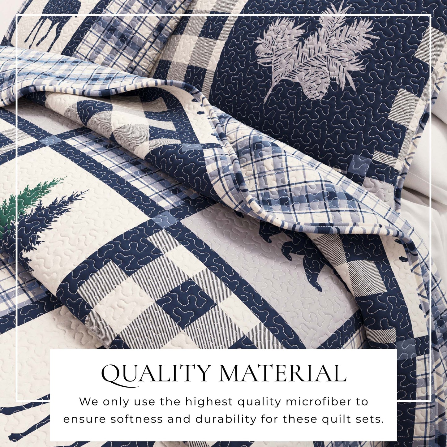 3-Piece Lodge Quilt - Stonehurst Collection