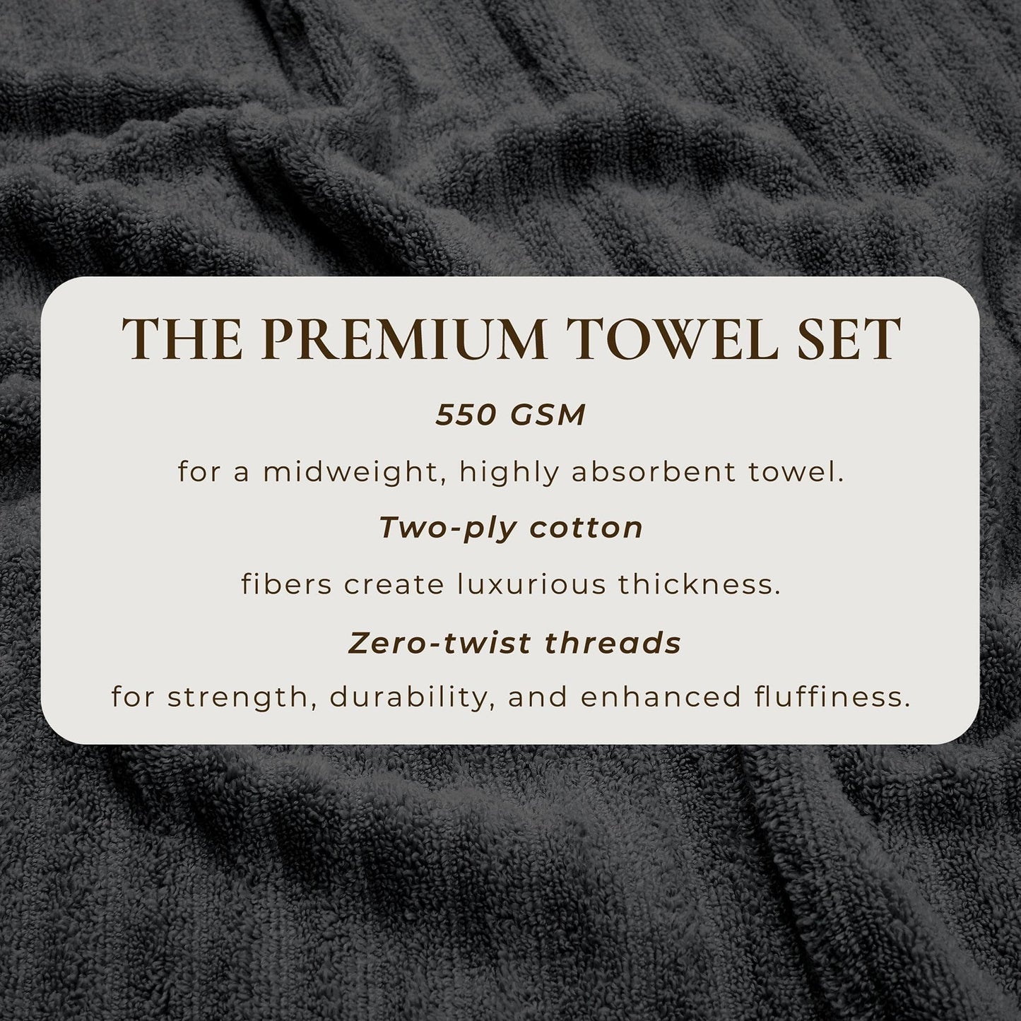 Luxury Cotton Towels - Karina Collection