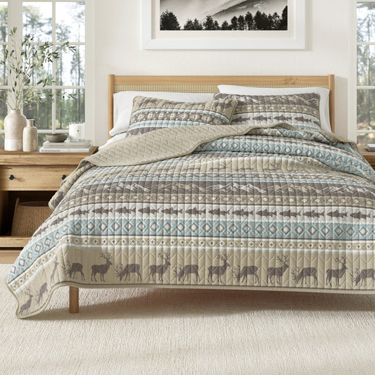 3-Piece Lodge Quilt - Yosemite Collection